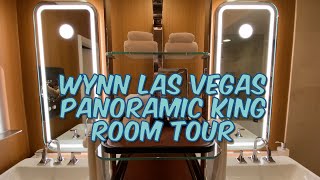 Wynn Las Vegas Panoramic King Room Tour in 4K  Spring 2024 [upl. by Ahsyas475]