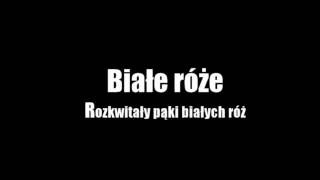 Białe róże  Rozkwitały pąki białych róż [upl. by Sosna]