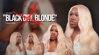 Affordable 613 WIG 🔥  No Baby Hairs  ReshineHair [upl. by Enirok89]