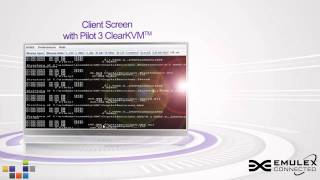 Emulex Pilot 3 ClearKVM™ Demonstration [upl. by Aroz]