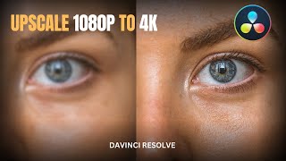 New Super Scale Feature DaVinci Resolve [upl. by Cirre]