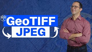 Transformação de GeoTIFF para JPEG no QGIS [upl. by Greeson906]