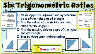 The Six Trigonometric Ratios find the Values of Six Trigonometric Ratios [upl. by Llij208]