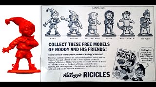 Ricicles Noddy amp Friend Cereal Figures 1960s [upl. by Tutt]