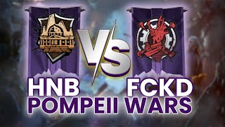 HNB vs FCKD  Pompei Wars  Doomsday Last Survivors [upl. by Coheman266]