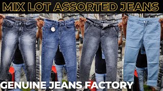 Mix Lot Assorted Jeans Wholesaler In Ulhasnagar  assortment jeans wholesale mumbai [upl. by Ezekiel]