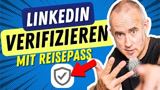 LinkedIn verifizieren mit REISEPASS  in 4 Minuten  SPOOKY [upl. by Erskine408]