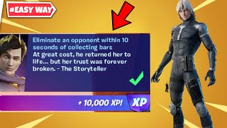 How to EASILY Eliminate an opponent within 10 seconds of collecting bars  Fortnite  UsecodeHNP7 [upl. by Melas614]