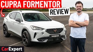 2023 Cupra Formentor inc 0100kmh amp braking review [upl. by Phonsa]