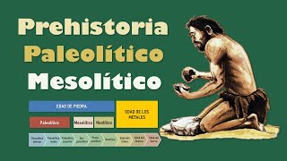 ⭐Prehistoria Paleolítico y Mesolítico 📗 aulamedia Historia [upl. by Lasko]