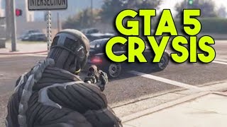 GTA 5  CRYSIS MODU  EA ÖZEL ÜCRETSİZ FIFA 17 [upl. by Corbie492]