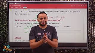 حل واجب HW 10 Cell division  3rd Prep [upl. by Stickney527]