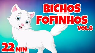 Bichos Fofinhos Vol 8  Giramille 22 min  Desenho Animado Musical [upl. by Ocsic386]