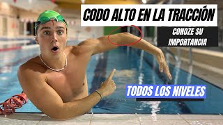 👉 Mejora tu Técnica en Natación✅ Tracción en Codo Alto en el Estilo Crol [upl. by Rissa874]