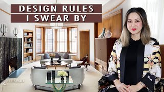 21 INTERIOR DESIGN RULES I Swear By  Julie Khuu [upl. by Hurless664]