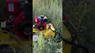 GreenAgriculture SerialSet 28 4WD multipurpose rotarytillage furrowingWeeding looseningviralvideo [upl. by Ecneitap]