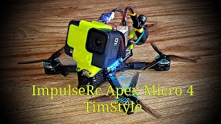 DJI FPV  ImpulseRc Apex Micro 4 and Gopro Hero 9 CHILLS [upl. by Nylcoj8]