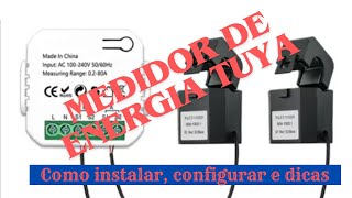 Medidor de energia e consumo TUYA SMART WiFi Caracteristicas como instalar configurar e dicas [upl. by Carroll568]