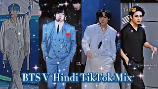 BTS V Hindi TikTokreels Complication bts btsarmy [upl. by Sybilla]