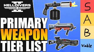 I WAS WRONG  Whats the BEST Primary Weapon in Helldivers 2 [upl. by Ahsenav]