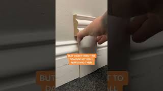 Cover damaged skirting board [upl. by Nalyt]