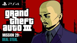 Grand Theft Auto 3 PS4 Mission 29 Deal Steal [upl. by Derrej]