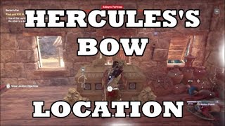 Assassins Creed Odyssey  Herakless Legendary Bow Location [upl. by Rask]