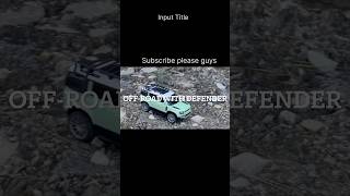 EXTREME offroad with Defender 110 automobiletoysshorts [upl. by Haliak]