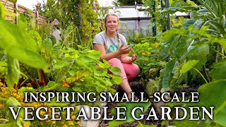 Massively Productive SmallScale Suburban Vegetable Garden  Backyard SelfSufficiency on a Budget [upl. by Htebaras]