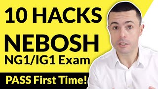 10 Hacks to Pass your NEBOSH Certificate Exam in 2024 [upl. by Attaynik]