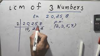 Lcm of 3 numbers  lcm hcf  class 10  maths  Hindi [upl. by Jordan259]