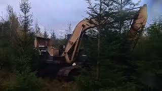 Kobelco K905LC abandoned in the forest for 7 years Will it start [upl. by Joacima]