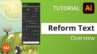 Overview of Reform Text  Astute Graphics Plugins for Adobe Illustrator [upl. by Files]