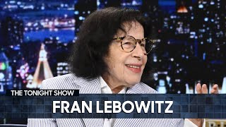 Fran Lebowitz Breaks Down Why Having Children Is Bad for the Environment  The Tonight Show [upl. by Aizahs803]