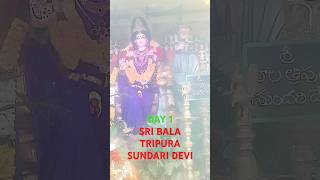 Jai bolo Sri bala tripura sundari devi mata ki  DAY 1 Mata Rani aarati completed [upl. by Lidda]