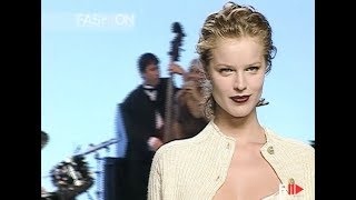 SALVATORE FERRAGAMO Fall Winter 1998 1999 Milan  Fashion Channel [upl. by Henrie]