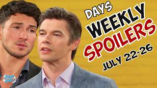 Days of our Lives Weekly Spoilers July 2226 Alex Disgusted amp Xander Shocked dool daysofourlives [upl. by Aicilef94]