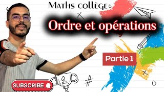 3AC Ordre et opérations comparaison ordre partie 1 درس الترتيب والعمليات الجزء الأول [upl. by Byrle]