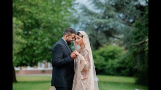 Hamad amp Sabia  Intimate Nikkah Highlights at Boreham House Essex [upl. by Lacsap]