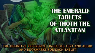 Emerald Tablets Of Thoth The Atlantean  Definitive Reference w audio and text full audiobook [upl. by Atteinotna]