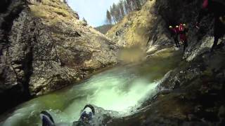 Canyoning TaglesSchlucht im April 2011 [upl. by Denise]