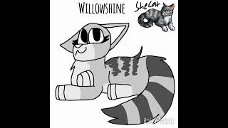 Willowshine RiverClan Warrior Cats Speedpaint Belongs to Erin Hunter [upl. by Delila]