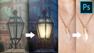 One Trick to Add Light or Shine to Anything in Photoshop [upl. by Luapsemaj]