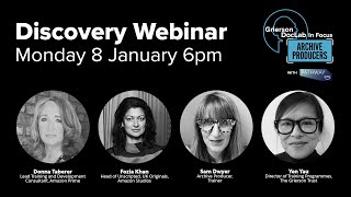 Grierson DocLab In Focus Archive Producers Discovery Webinar [upl. by Senecal]