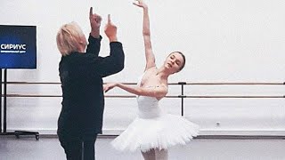 Vaganova Ballet Academys Student Rehearsing Paquita Variation [upl. by Anikas170]