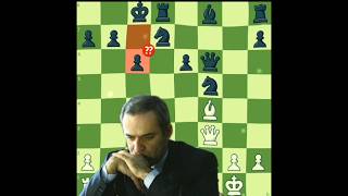 Garry Kasparov Brilliancy ✨🤫 [upl. by Broadbent482]