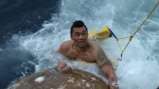 Deckhand Jumps Overboard  Deadliest Catch [upl. by Einnov]