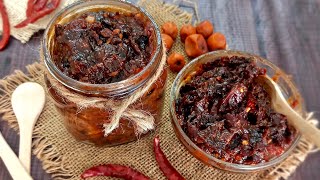 Jujube pickle recipe  Boroi achar recipe  Kuler achar  How to make jujube pickle at home [upl. by Cj]