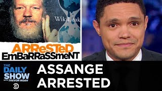 Assange Arrested and Charged with Conspiracy  The Daily Show [upl. by Emmalynne]