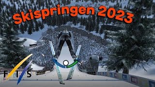 Skispringen 2023  Weltmeisterschaft in Sapporo [upl. by Donelu]